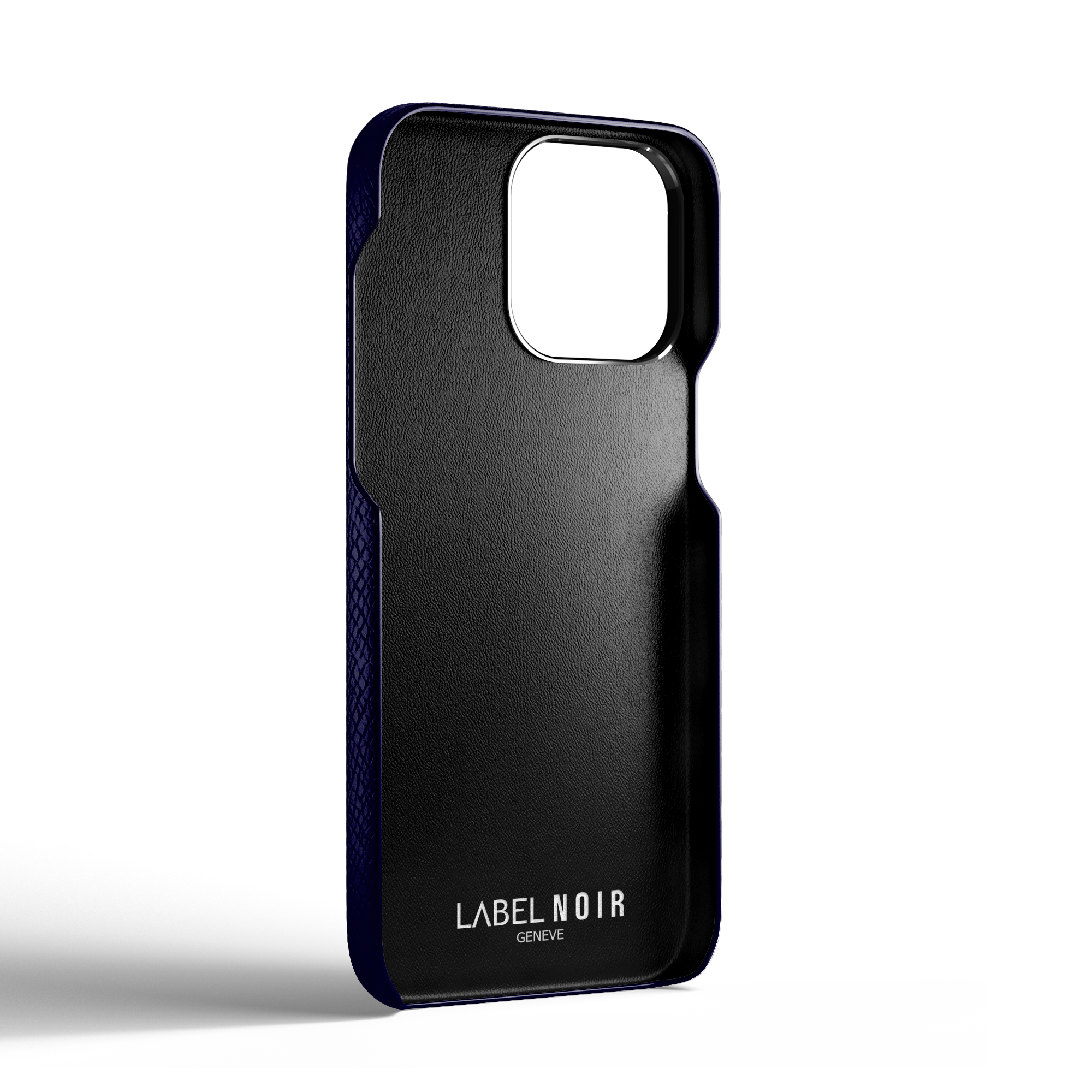 Label Noir Ornate iPhone 14 Pro Max deksel svart lær