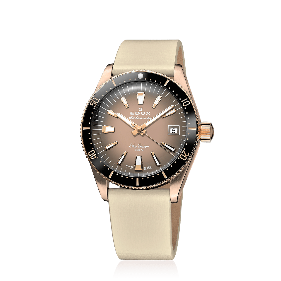 Edox SkyDiver 38 Date Automatic klokke special