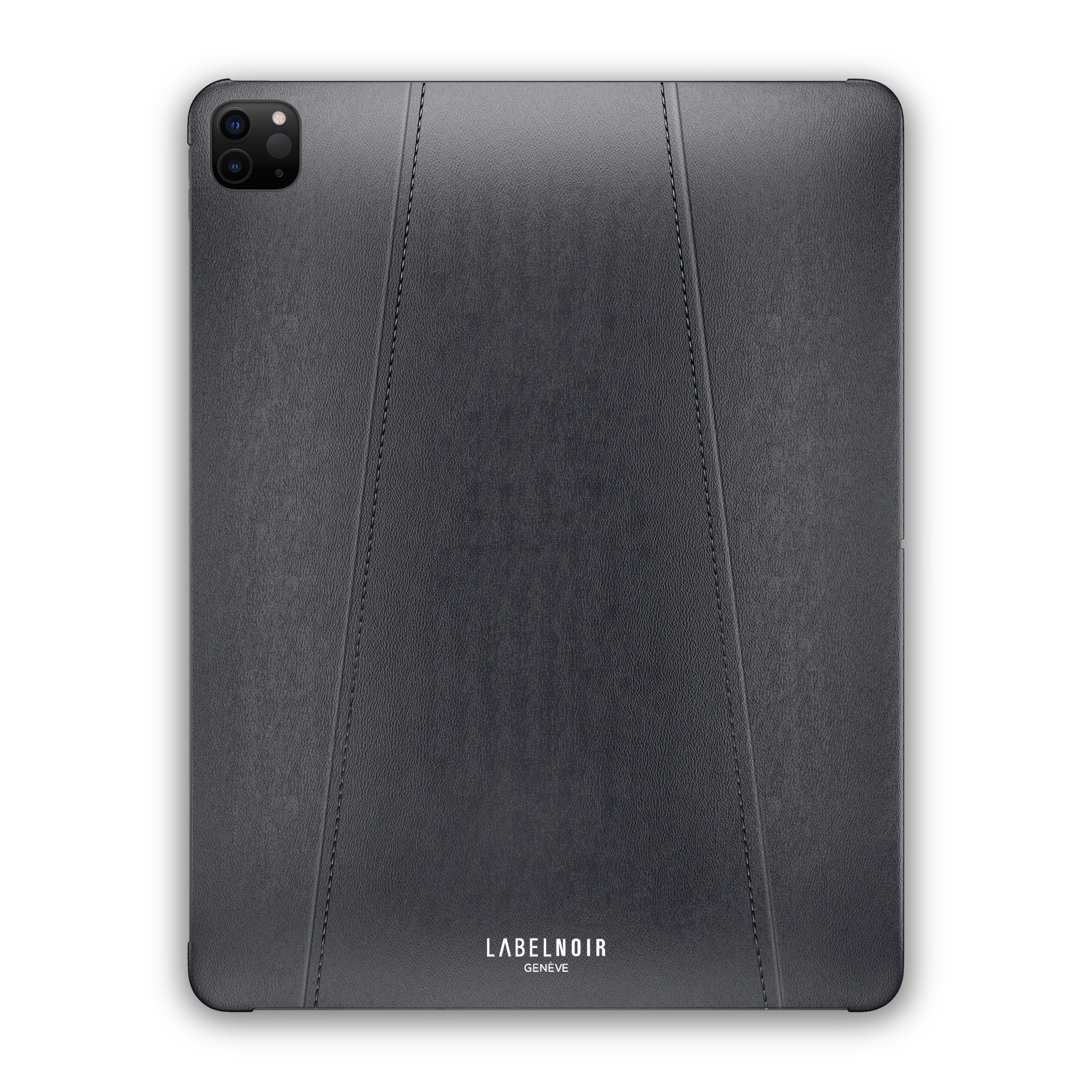 Label Noir iPad Pro 12,9 deksel skinn svart 5. gen