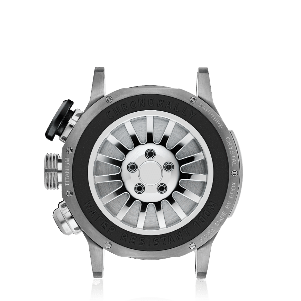 Edox Chronorally Chronograph 45 RIV Limited Edition herreklokke racing