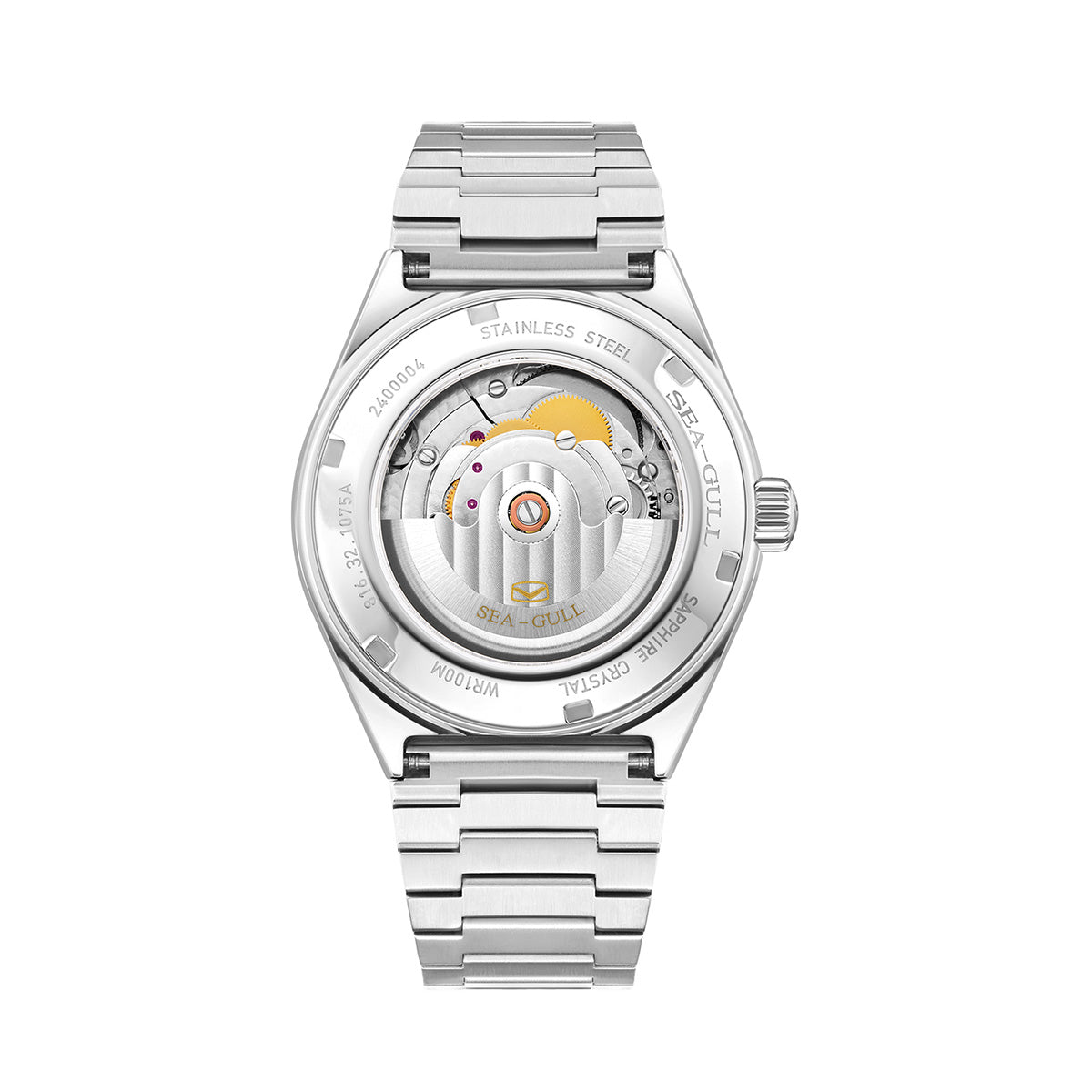 Sea-gull 510.82.1075A dressklokke herre blå 38mm