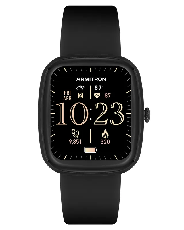 Armitron Lunar 45mm smartklokke sort silikon touch