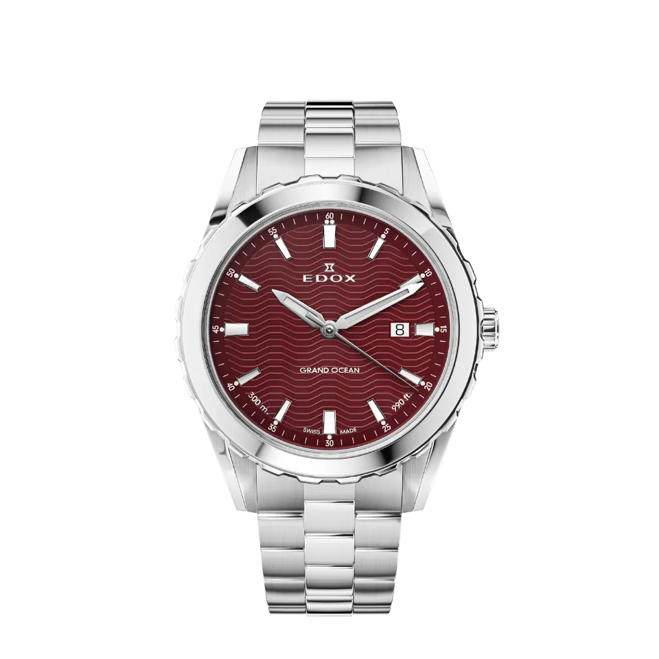Edox Date herreklokke med datovisning