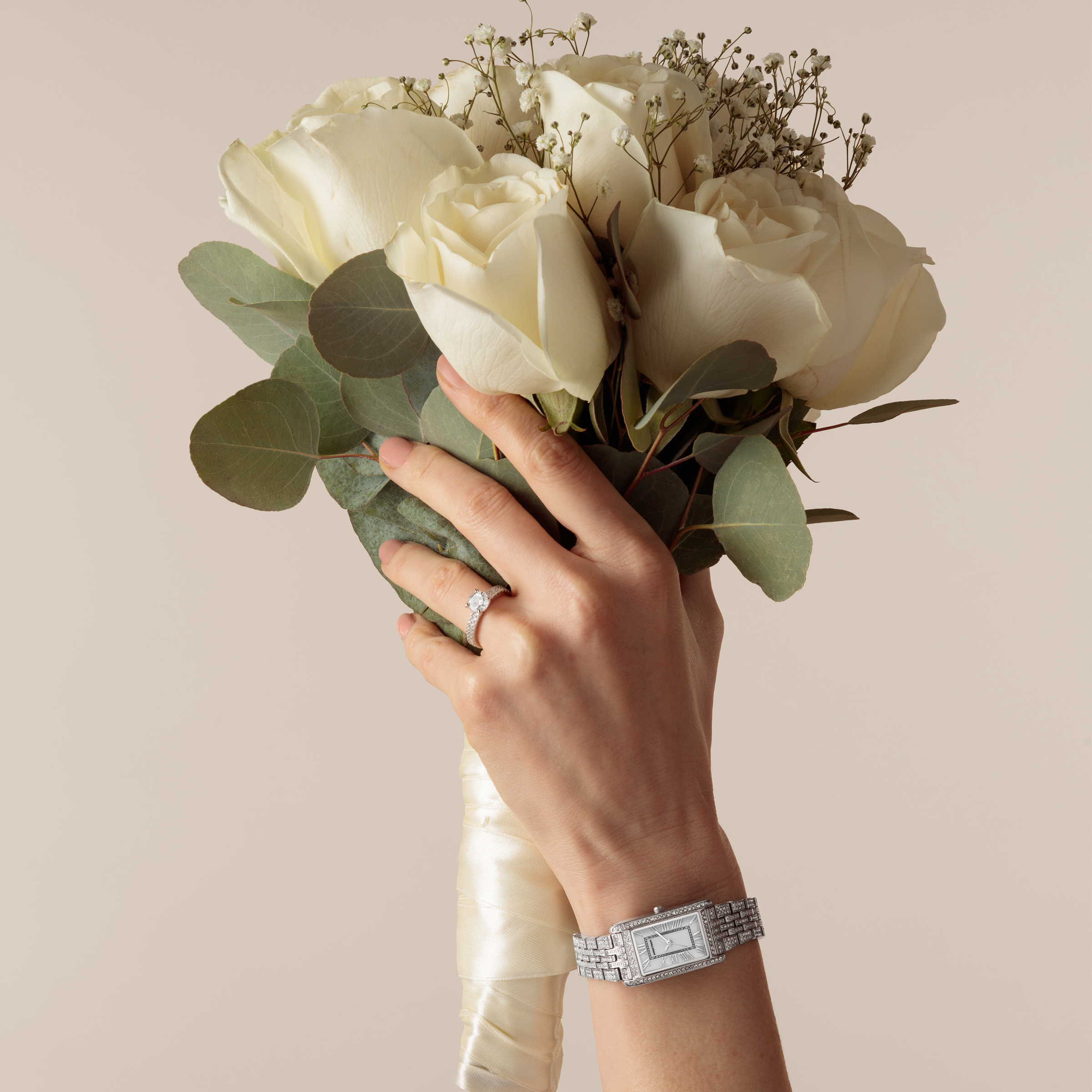 Armitron Taylor 20mm dameklokke sølv krystall