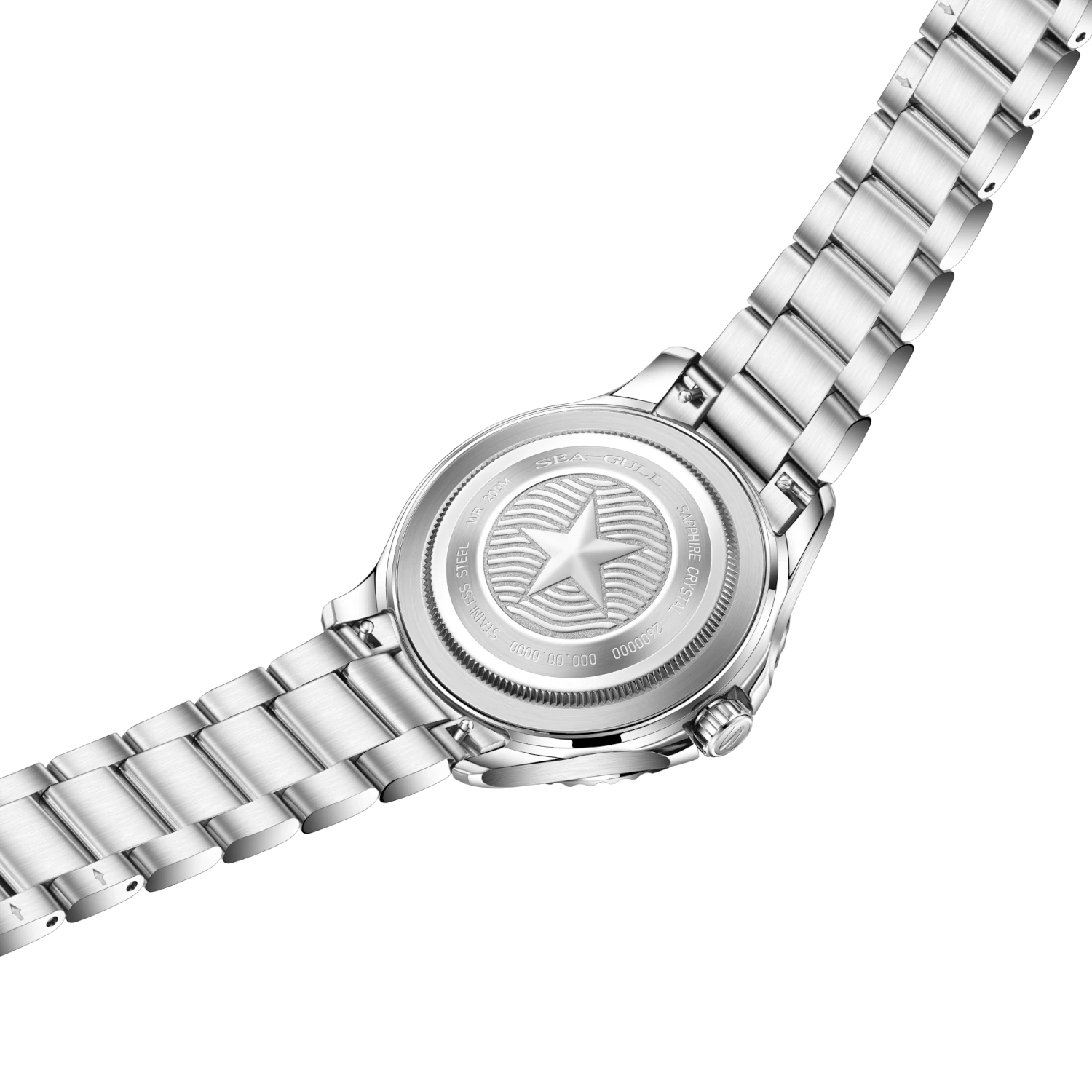 Sea-gull Ocean 816.22.1219 dykkerklokke 39mm grønn 200m