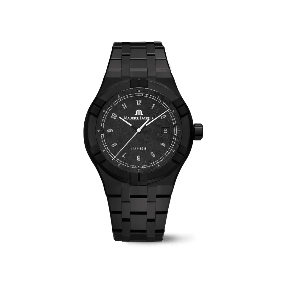 Label Noir Aikon Automatic 42MM armbåndsur keramikk indeks