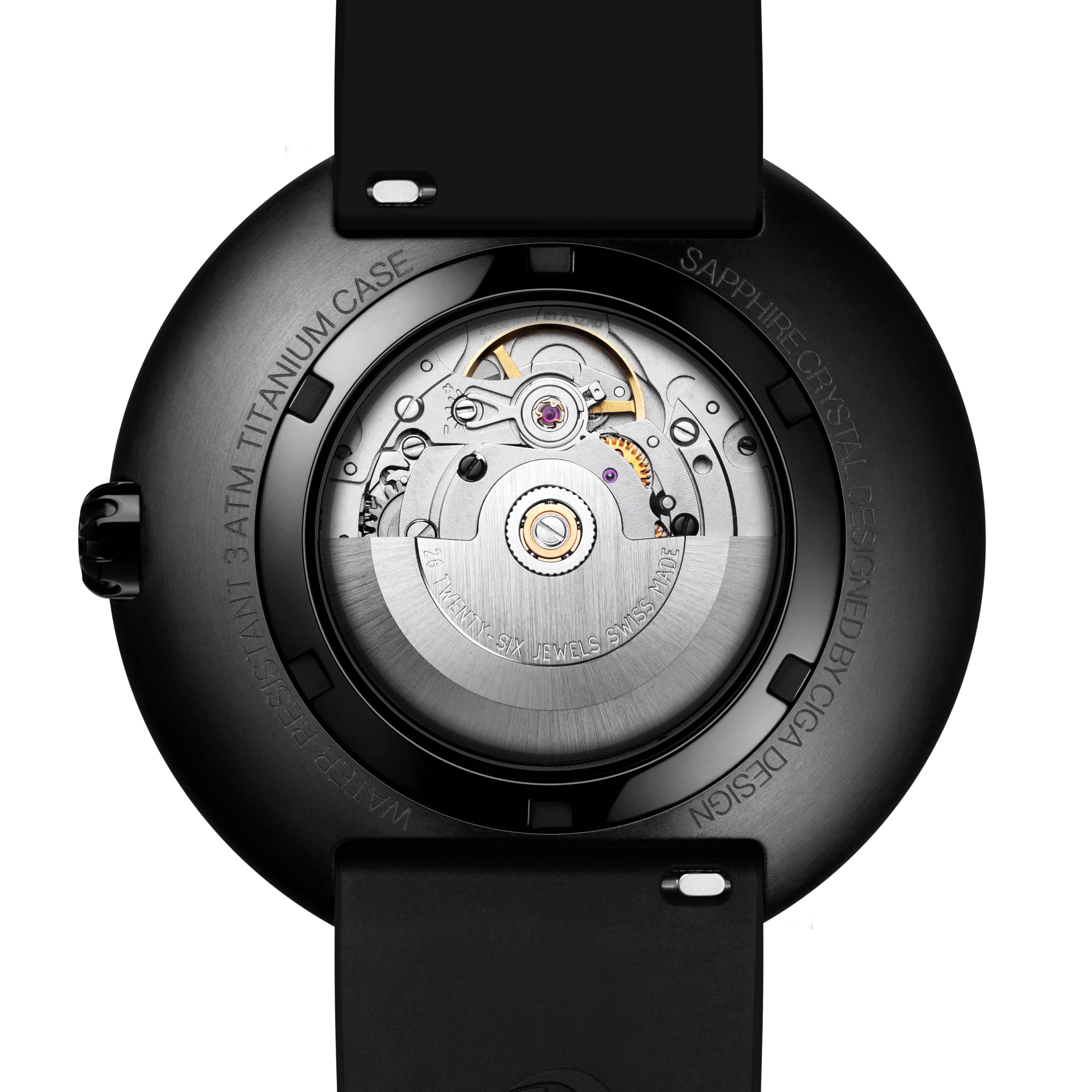 CIGA Design Blue Planet Black Star automatisk titan