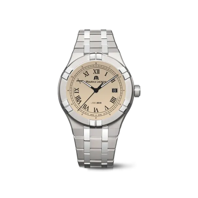 Label Noir Aikon Automatic 42MM klokke sort microgroove