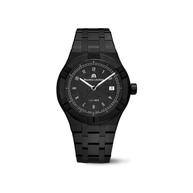 Label Noir Aikon Automatic 42MM klokke keramikk svart skive