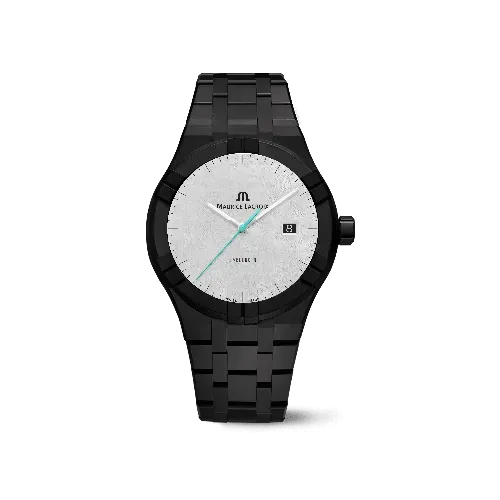 Label Noir Aikon Automatic 42MM klokke keramikk laser