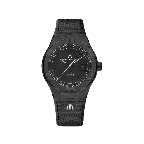 Label Noir Aikon Automatic 42MM klokke PVD sort tekstil