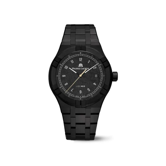 Label Noir Aikon Automatic 42MM klokke keramikk champagne