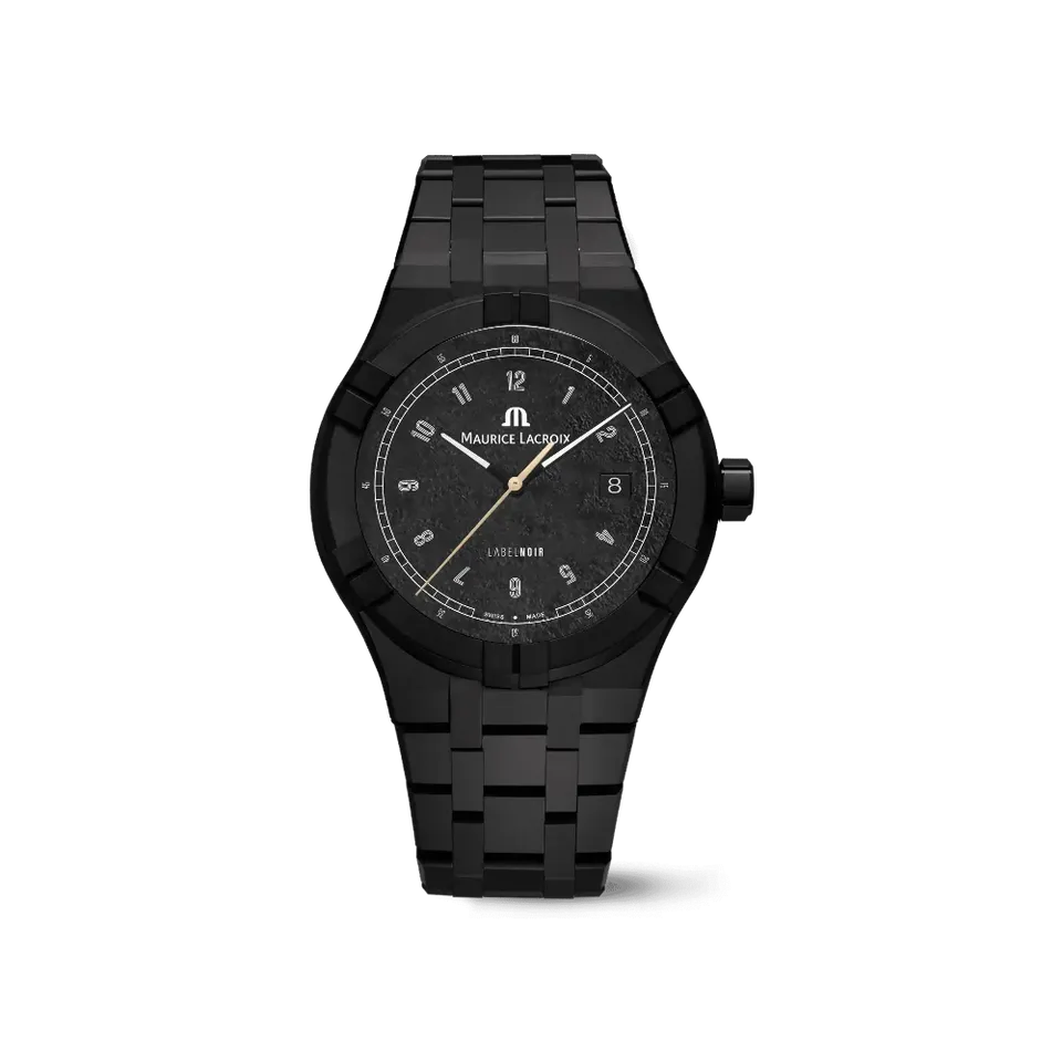 Label Noir Aikon Automatic 42MM klokke keramikk champagne