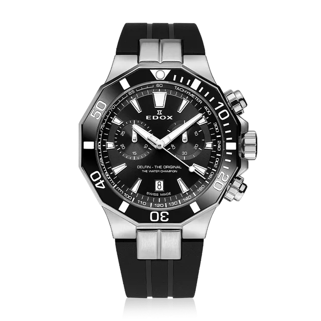 Edox Delfin The Original Chronograph klokke