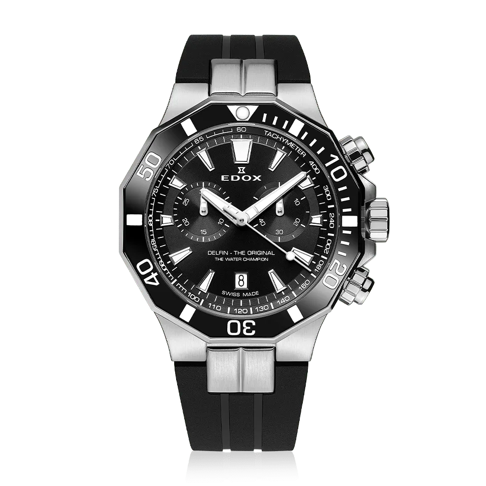 Edox Delfin The Original Chronograph klokke