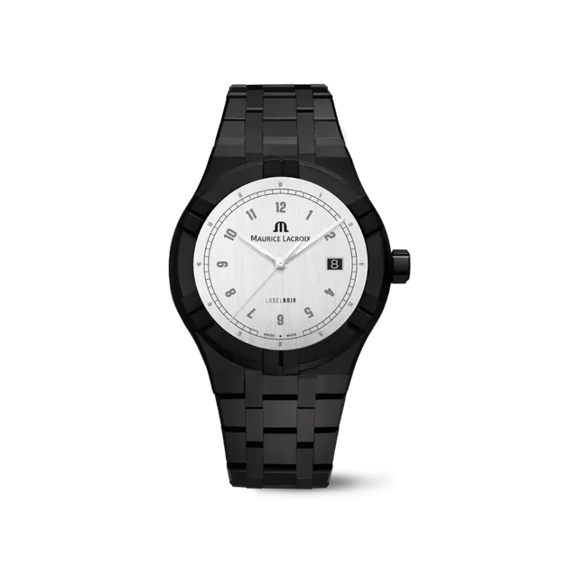 Label Noir Aikon Automatic 42MM klokke keramikk sort