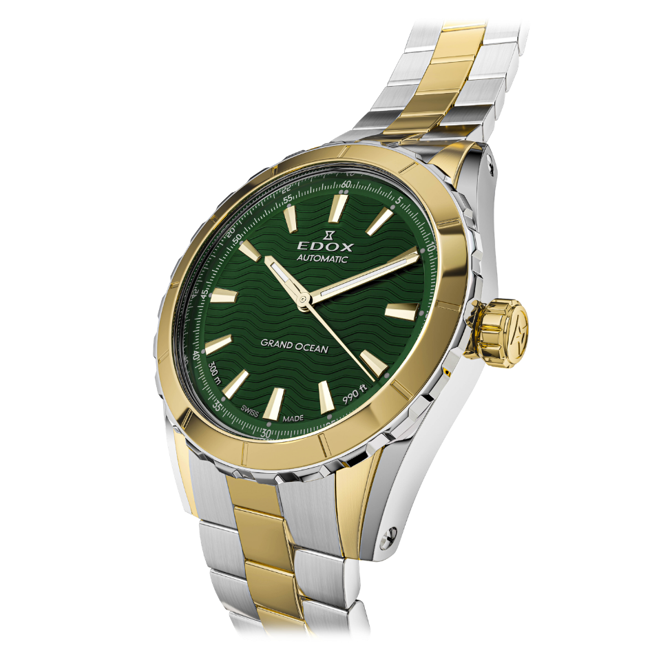 Edox Automatic herreklokke havblå