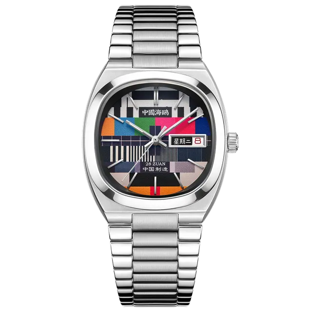 Sea-gull TV Dial 826.92.1051 herreklokke tonneau 36 mm