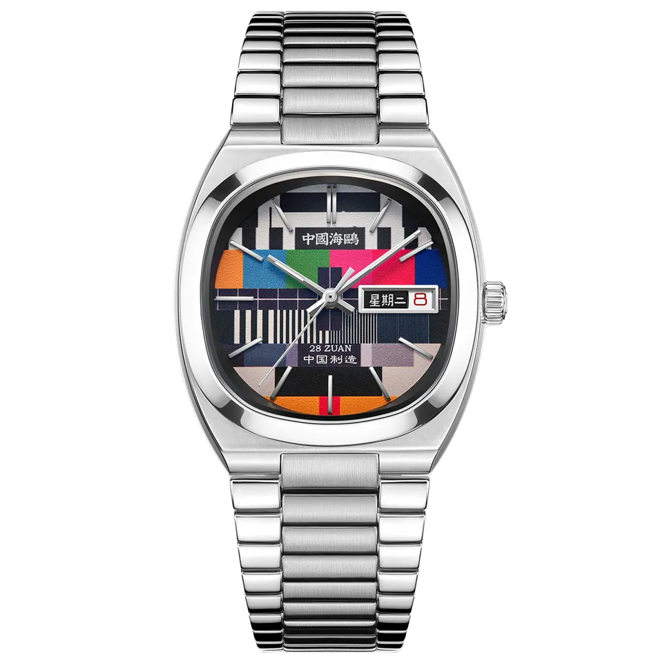 Sea-gull TV Dial 826.92.1051 herreklokke tonneau 36 mm