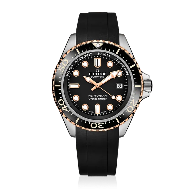 Edox Grande Réserve Date Automatic herreklokke