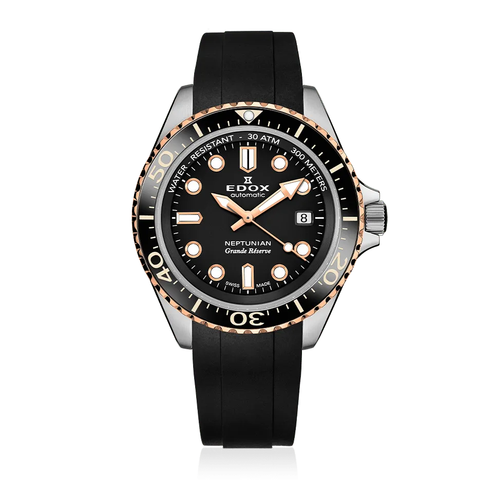 Edox Grande Réserve Date Automatic herreklokke