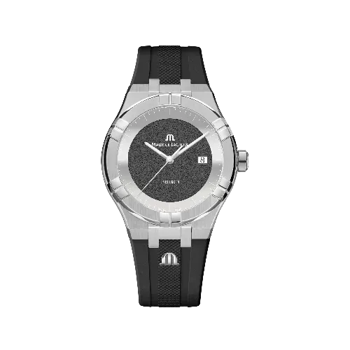 Label Noir Aikon Automatic 42MM klokke stål gummi