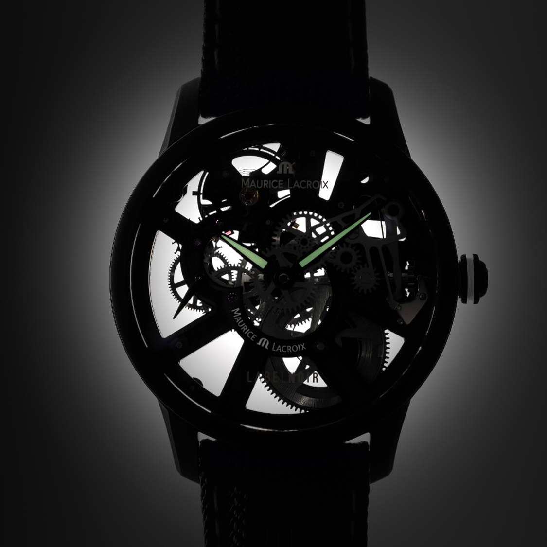 Label Noir Masterpiece Skeleton klokke限 288 stk