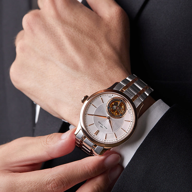 Sea-gull Artisan 517.12.8811 tourbillon hvit 42 mm
