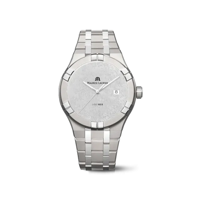 Label Noir Aikon Automatic 42MM klokke titan laserskive