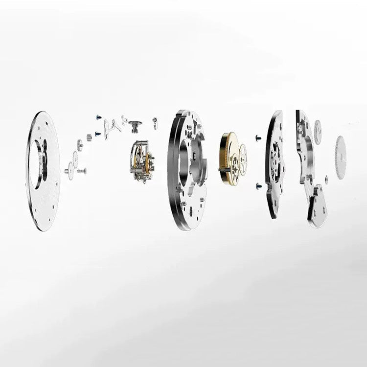 Sea-gull Artisan Heritage 818.17.8810 tourbillon hvit 41mm