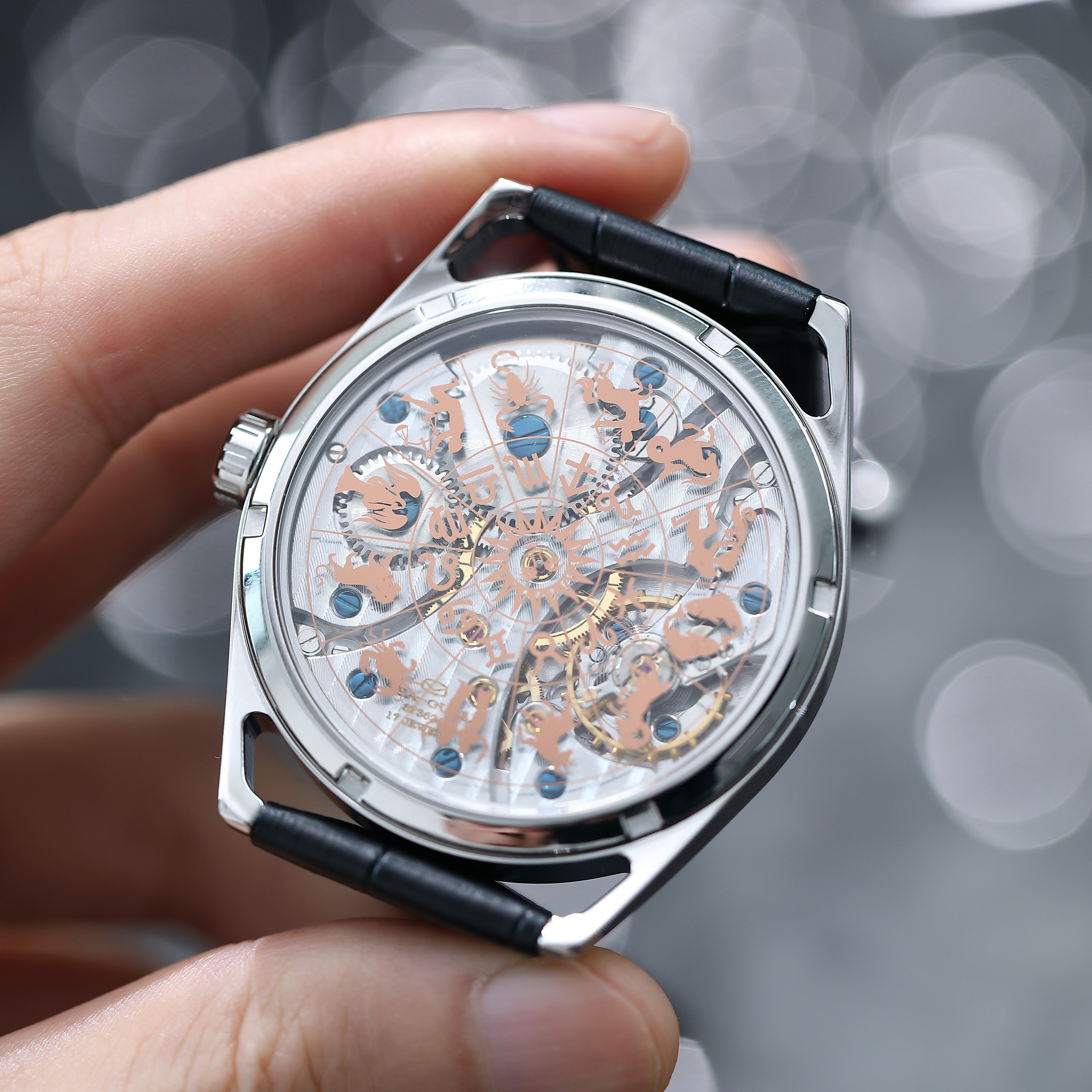 Sea-gull Zodiac 819.11.3024 herreklokke hvit 43mm