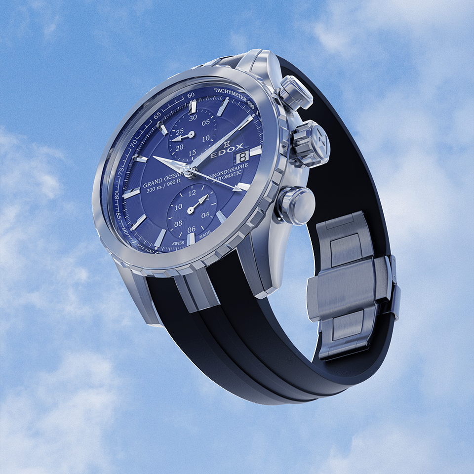 Edox Chronograph Automatic herreklokke