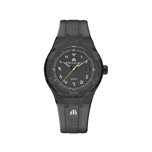 Label Noir Aikon Automatic 42MM klokke sort PVD grå