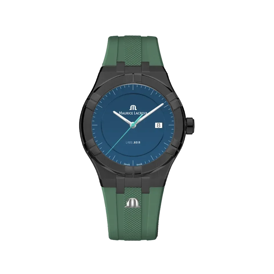 Label Noir Aikon Automatic 42MM klokke PVD blå grønn