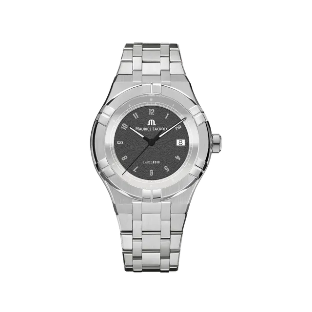 Label Noir Aikon Automatic 42MM klokke stål hvit skive