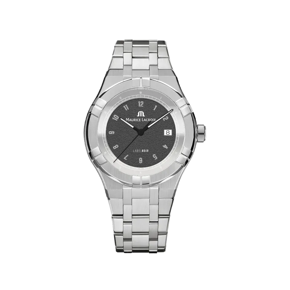 Label Noir Aikon Automatic 42MM klokke stål hvit skive