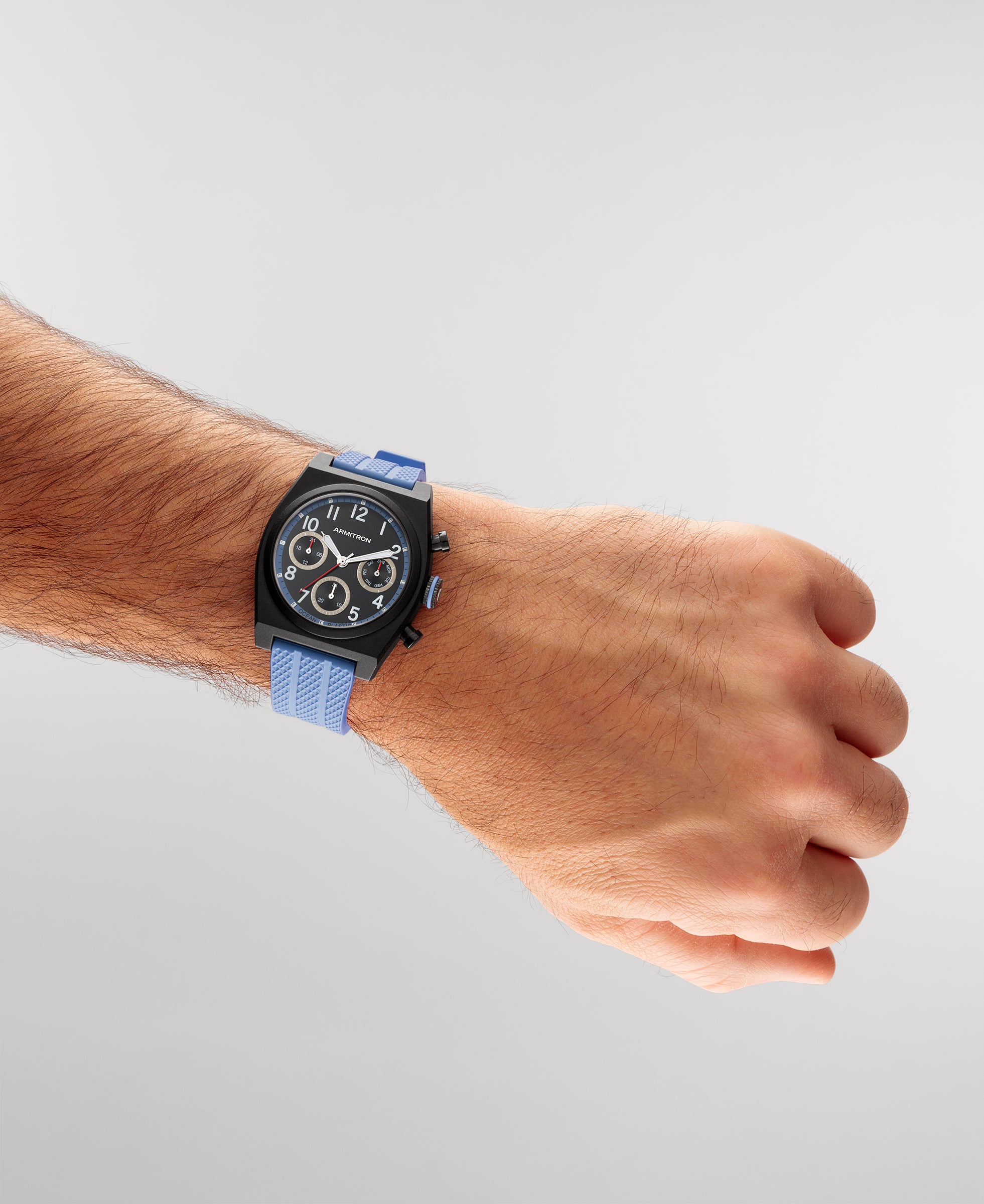 Armitron Wave 40mm klokke blå resirkulert
