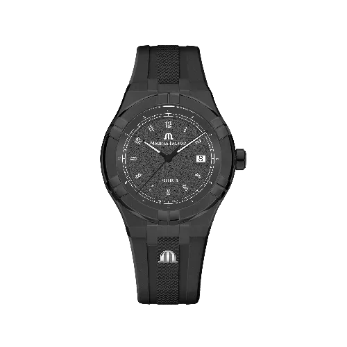 Label Noir Aikon Automatic 42MM klokke PVD hvit gummi