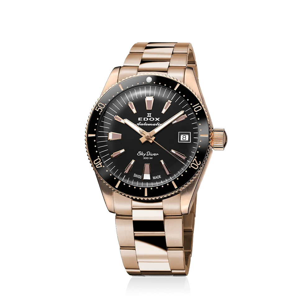 Edox 38 Date Automatic herreklokke automatisk