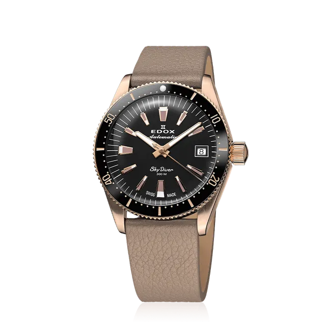 Edox 38 Date Automatic Special Edition herreklokke