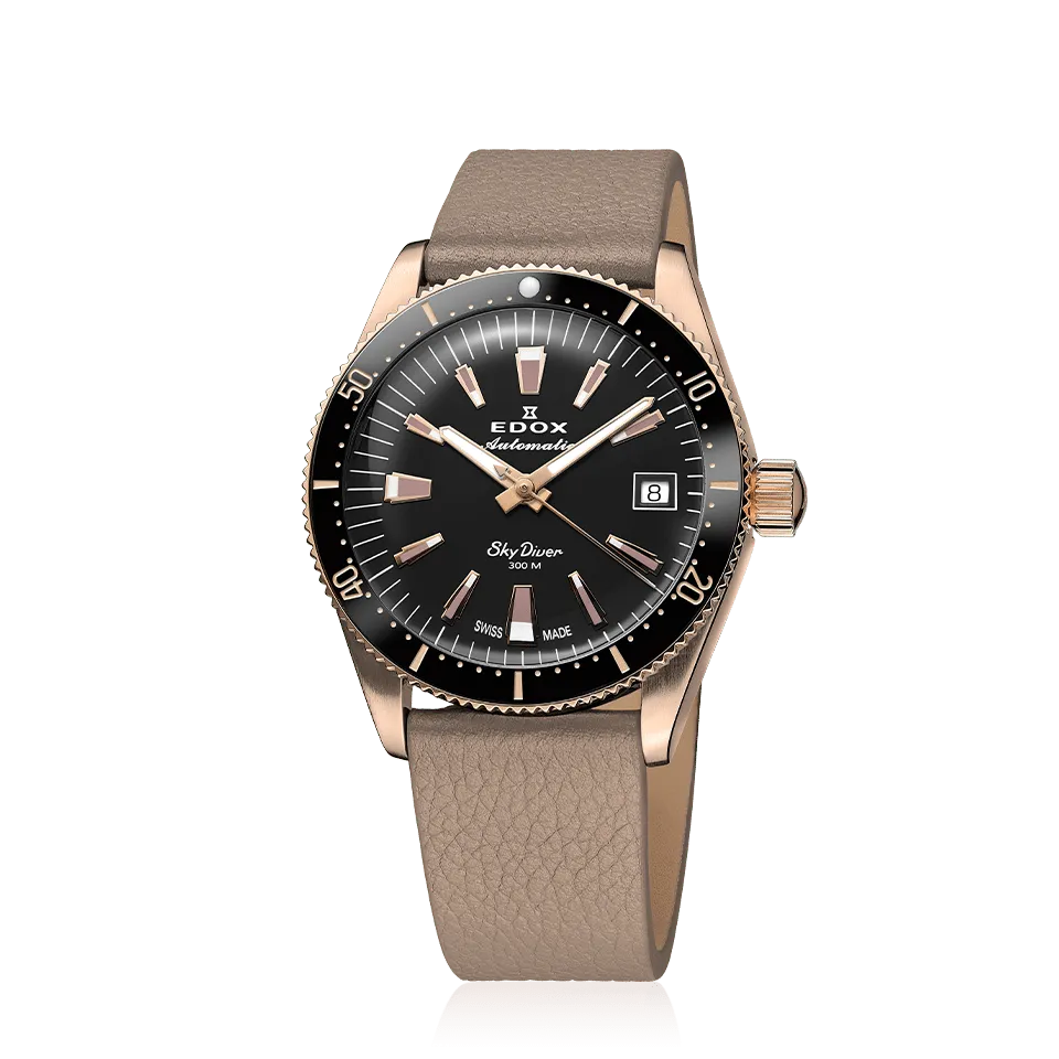 Edox 38 Date Automatic Special Edition herreklokke