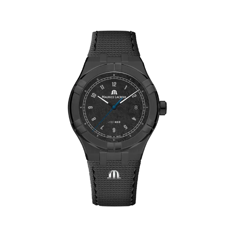 Label Noir Aikon Automatic 42MM klokke PVD svart laser