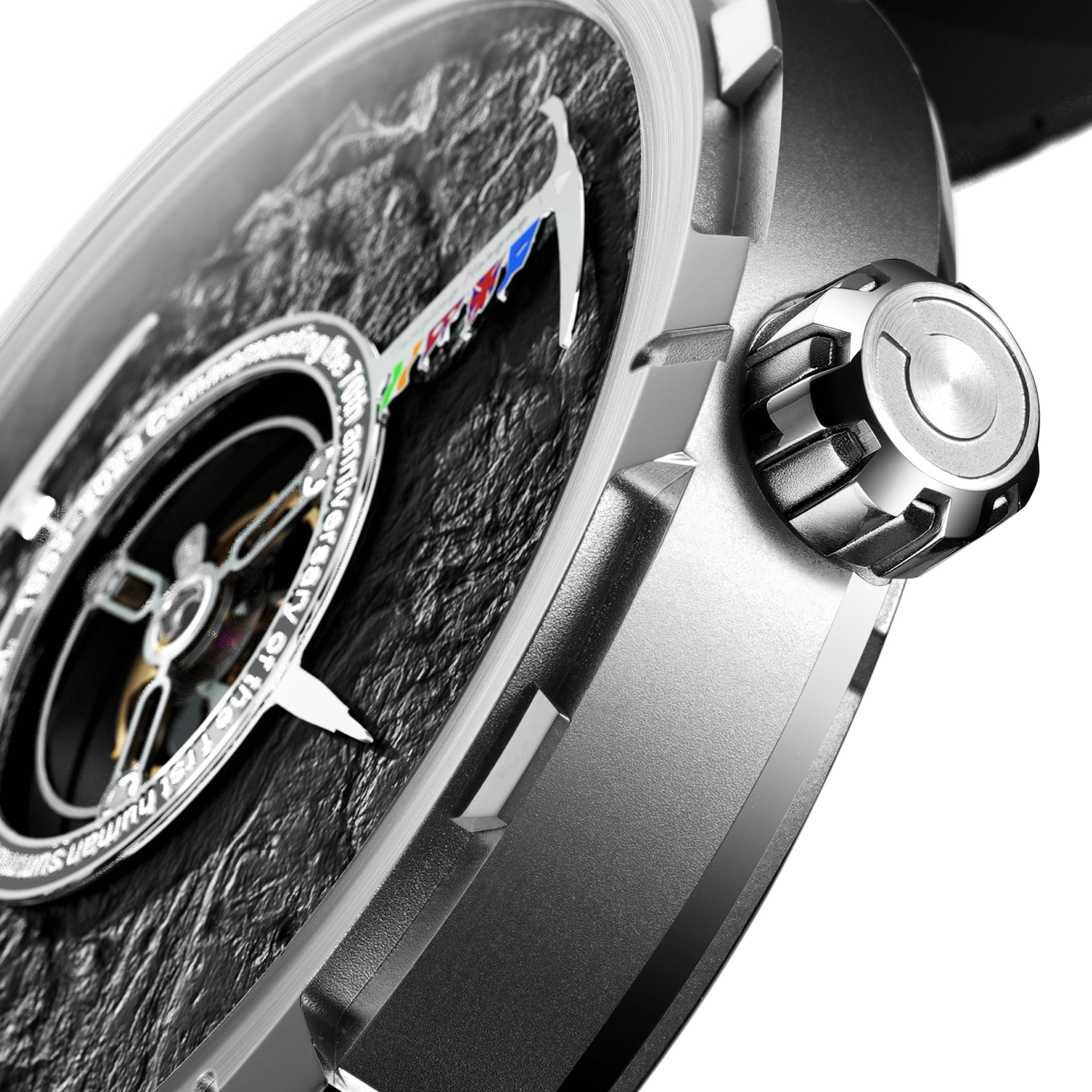 CIGA Design Central Tourbillon Everest herreklokke titan