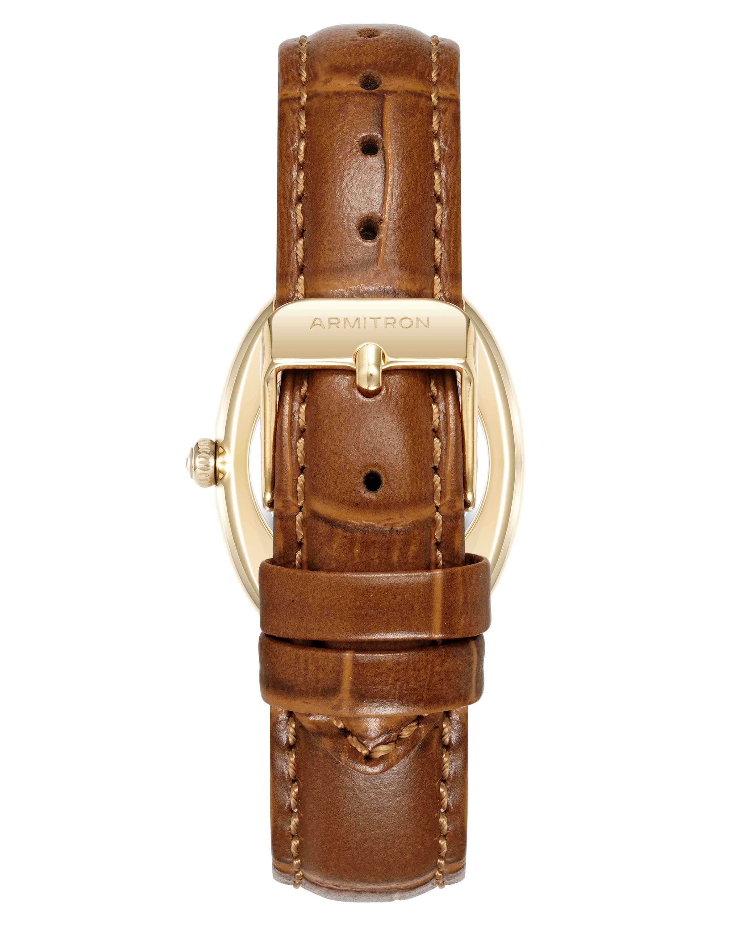 Armitron Andi klokke 28 mm tan gull oval