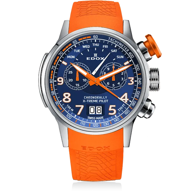 Edox Chronorally X-treme Pilot klokke motorsport