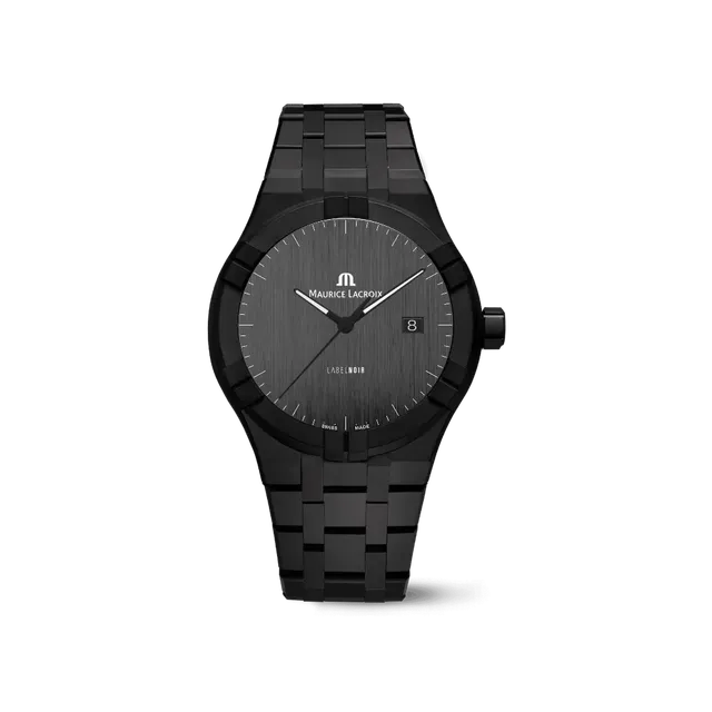 Label Noir Aikon Automatic 42MM klokke sort design 2