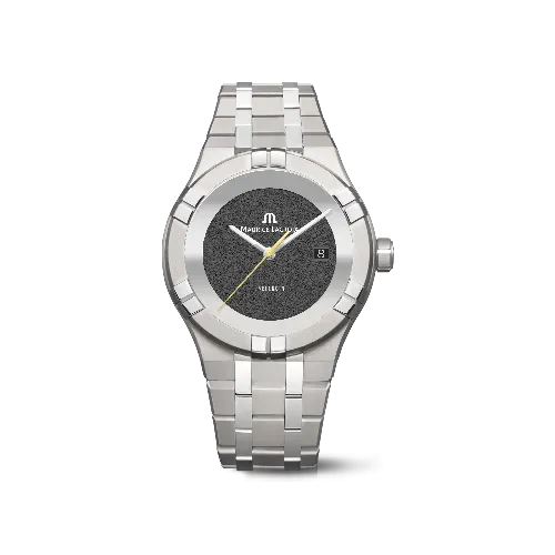 Label Noir Aikon Automatic 42MM klokke svart titan gul