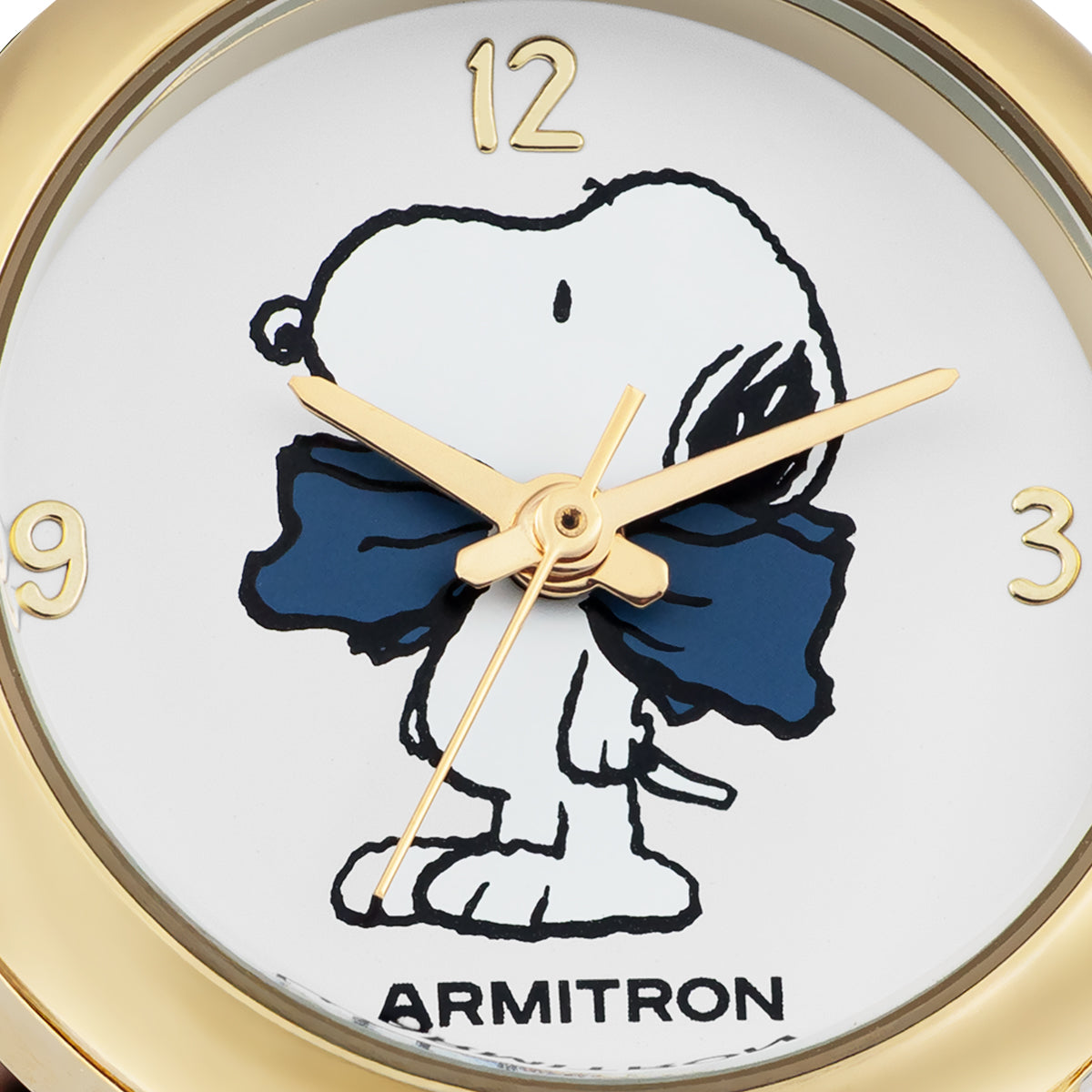 Armitron Peanuts Dressed to Nines 24mm dameklokke blå