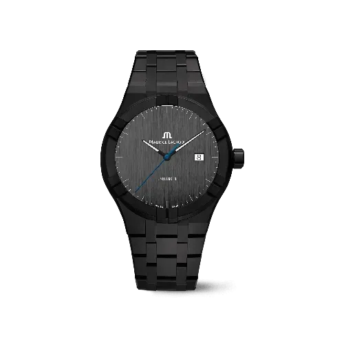 Label Noir Aikon Automatic 42 mm klokke keramikk blå