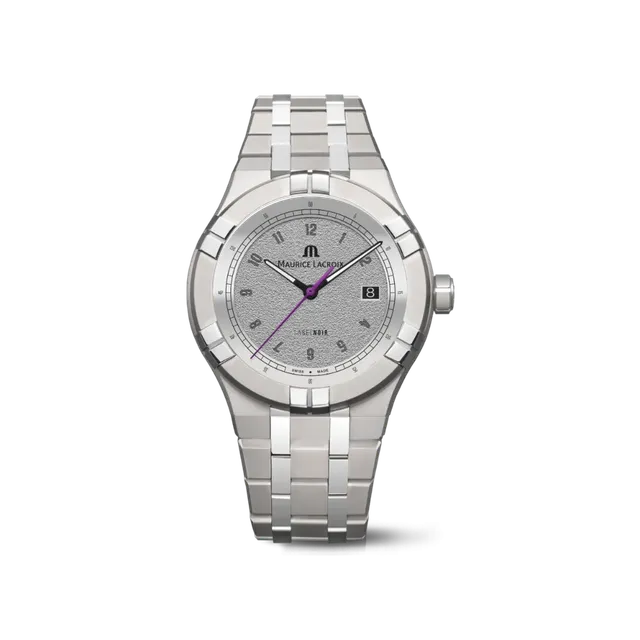Label Noir Aikon Automatic 42MM klokke titan stålgrå
